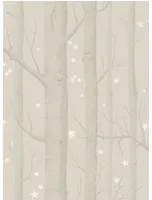 Cole & Son Carta da parati Woods & Stars - Grey