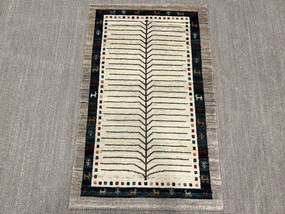 Loribaft Tappeto persiano 80x130 Beige (Iran) Annodato A Mano