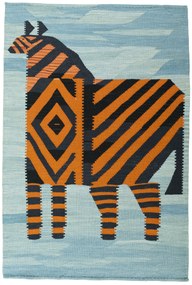 Kilim Tappeto 100x150 (Tacchino) Tessuto A Mano