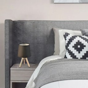 Rabalux 2069 - Lampada da tavolo LYCHEE 1xE14/25W/230V nero