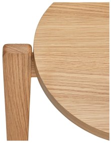 Sgabello in legno di quercia Always - Hübsch