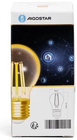 Lampadina LED dimmerabile FILAMENT G45 E27/4,5W/230V 2700-6500K Wi-Fi - Aigostar