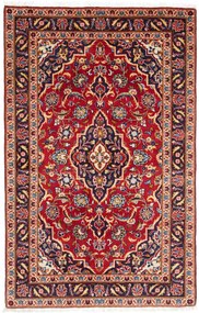 Kashan Tappeto 100 x 140 Rosso (Iran) Annodato A Mano