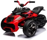 Mini Quad Elettrico per Bambini 3 Ruote 12V ATV 3.0 Rosso