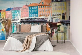 Carta da parati – Pittura a olio di Venezia