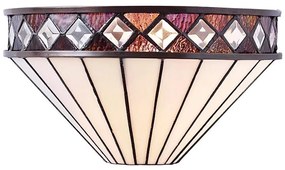 Endon 64149 - Applique Tiffany FARGO 1xE14/40W/230V