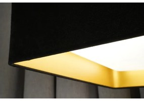 Brilagi - Lampada LED dimmerabile VELVET SQUARE LED/24W/230V + telecomando, nero