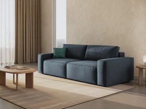 Divano letto Jodie 3 posti in tessuto Megan – L247 cm