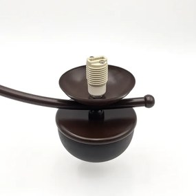 Brilagi - LED Lampadario a sospensione con catena COTTAGE 5xG9/40W/230V quercia/bianco