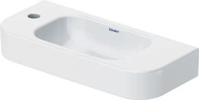 Lavamani 50x22 Monoforo a sinistra senza troppopieno bianco Happy D2 0711500009 Duravit