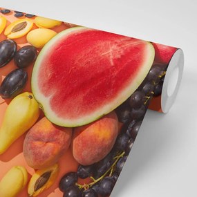 Carta da parati – Frutta estiva succosa