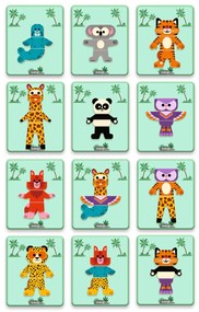 Inzebox Mix'n'match animali - Gioco magnetico