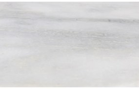 Tavolino bianco con piano in marmo Timpa - White Label