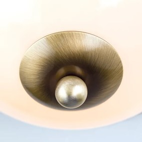 Orion DL 7-675/27-Plafoniera AUSTRIAN OLD LAMP 2xE27/60W/230V bronzo/beige