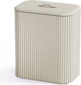 Cesta per il bucato beige in bambù 3x30 l Tota Trio Luxe – Joseph Joseph