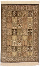 Cashmere Silk Tappeto 80 x 120 (Indian) Annodato A Mano