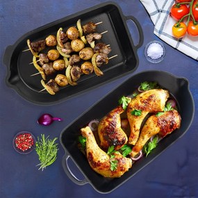 Teglia in ghisa 22x42,5 cm LITINA SMALT - Orion