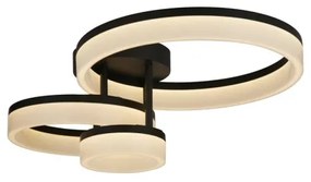 Searchlight 62793BK - Plafoniera a LED dimmerabile TRIPLE LED/25W/230V