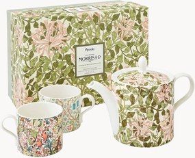 Servizio da tè in porcellana Morris & Co., 3 pz