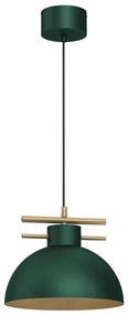 Lampadario a sospensione con filo ESTATE 1xE27/15W/230V verde