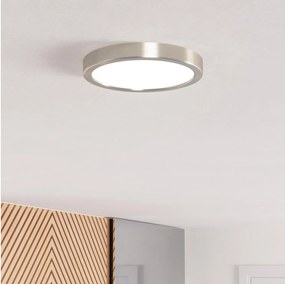 Eglo 901316 - Plafoniera FUEVA LED/11,5W/230V 2700/4000/6500K Ø21,1cm cromo