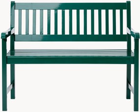 Panca da giardino in legno di mogano fatta a mano Brighton