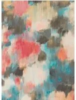 Tapete Exuberance von Harlequin - Coral/ Turquoise