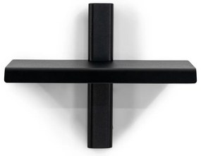 Mensola nera in metallo 28 cm Hola – Spinder Design