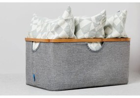 Cesto portabiancheria pieghevole , volume 50 l Bahari - Wenko