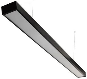 Lampada da soffitto LED a montaggio superficiale o a sospensione CYNIDECO LED/12W/230V 4000K nero