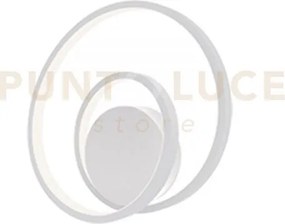 Applique a parete led lieve bianca 20w 2720lm cct 3000k 4000k 6500k...