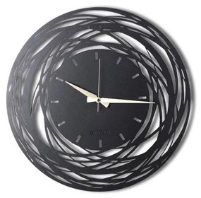 Orologio da parete 70 cm 1xAA nero/oro