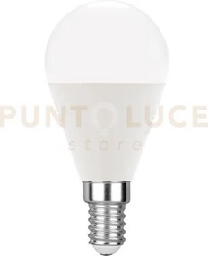 Klassic-e14g-8f lampadina led globo attacco e14 8w 710lm 6500k 180...