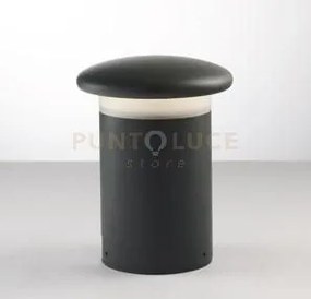 Palo led bitt antracite 10w 1200lm cct 3000k / 4000k ip65 20,9x27,5cm