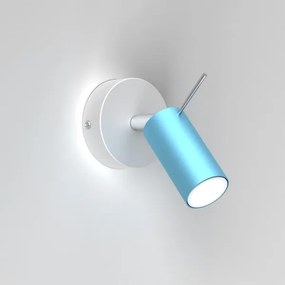 Faretto da muro PRESTON 1xGU10/40W/230V blu