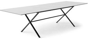 Tavolo da pranzo estensibile con piano bianco e pannello extra 100x210 cm Meza - Hammel Furniture