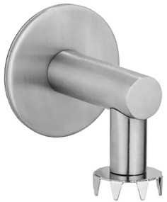 WENKO 24971100 - Portasapone TURBO-LOC 4,5 x 7 cm, argento