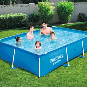 Piscina Steel Pro Con Telaio İn Acciaio 259x170x61 Cm 56403 /