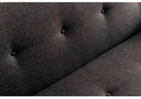 Divano a due posti NARA, grigio scuro