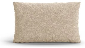 Cuscino per divano beige con rivestimento in bouclé Poppy – Micadoni