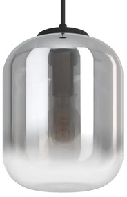 Eglo 39673 - Lampadario a sospensione con filo BULCIAGO 1xE27/40W/230V diametro 25 cm fumé