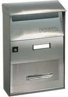 CASSETTA POSTALE SERIE 'EFFE T EVO' cm 22 x 11 x h 32,5 ALUBOX