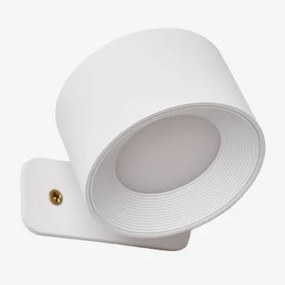 Lampada Da Parete A Led Per Bambini Namari Con Batteria Ricaricabile Bianco - Sklum