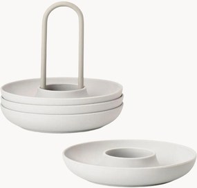 Portauova con supporto Singles, set da 5