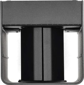 Nedis ZBLOW10RGBW - Lampada LED RGBW dimmerabile da esterno, 12W, 230V, IP65, Wi-Fi Tuya, nera