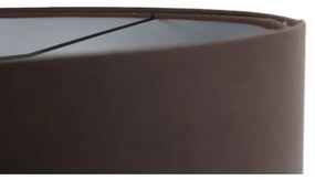 Lampadario a sospensione con filo TWIST 1xE27/60W/230V marrone/argento