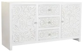 Credenza DKD Home Decor Bianco Legno di mango 142 x 41 x 77 cm