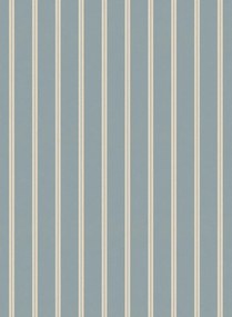 studio ditte Carta da parati Ribbon / Lintjes - Stone Blue / Steenblauw