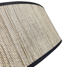 Plafoniera SIRJA 2xE27/15W/230V Ø 45 cm marrone