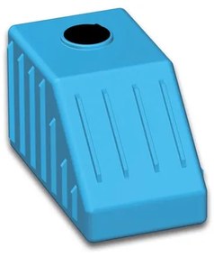 Serbatoio esterno sottoscala blu 500 L